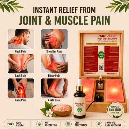 Pain Relief Foot Warmer + Soothing Massage Oil